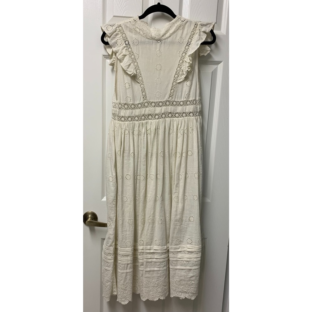 White Lace Summer Dress - Picture 3 of 5